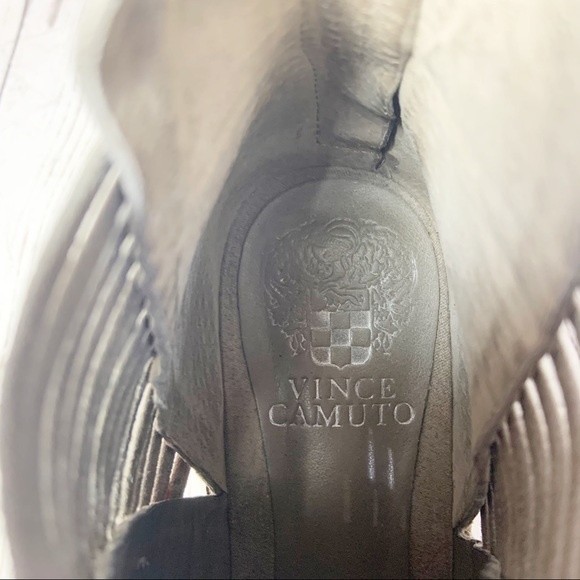 Vince Camuto Pippsy Gray Ankle Bootie Boots 7.5 - Picture 6 of 10